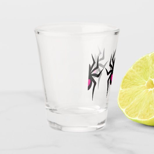 クモの愛 ショットグラス (左)