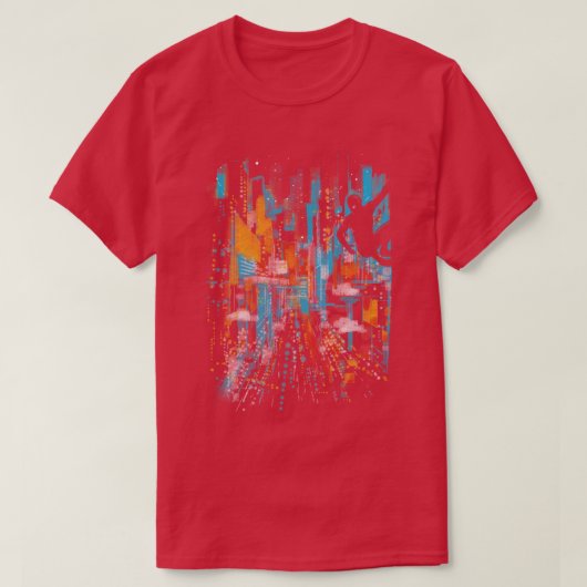 クモの視覚 Tシャツ (デザイン正面)