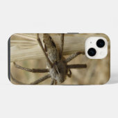 クモの這う姿 iPhoneケース (裏面横)