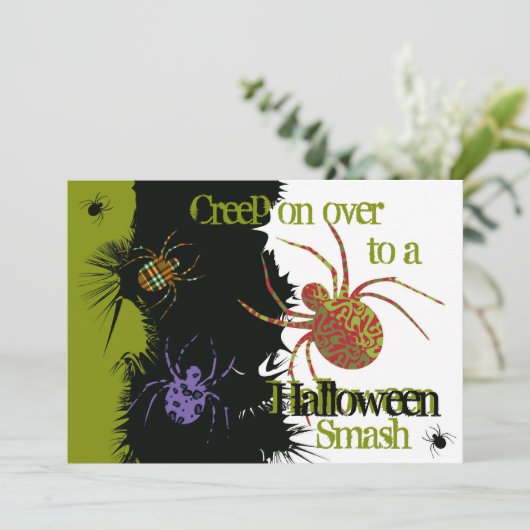 クモのN型 招待状 (スタンド正面)