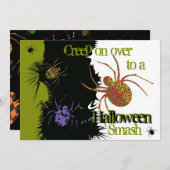 クモのN型 招待状 (正面/裏面)