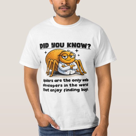 クモはOGだ！ Tシャツ (正面)