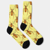 クモアートの不気味なアートおもしろいソックス ソックス (右)