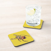 クモカラフルのクモの花 コースター (右側)