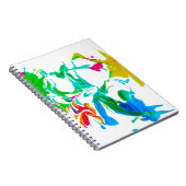 クモカラフルの巣 ノートブック (右側)