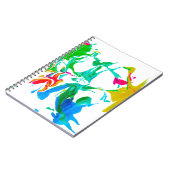 クモカラフルの巣 ノートブック (左側)