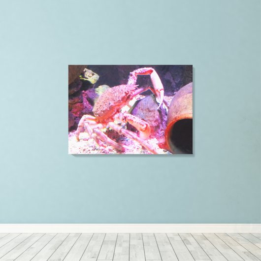 クモガニ キャンバスプリント (インサイチュ (ウッドフロア))