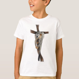 クモザルペンアート Tシャツ