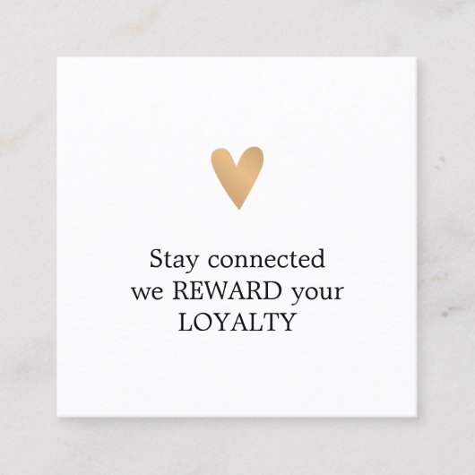 クモダンリエレガントンロイヤルトクーポン美しいサロン ロイヤリティカード (正面)