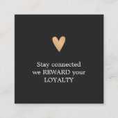 クモダンリエレガントンロイヤルトクーポン美しいサロン ロイヤリティカード (正面)