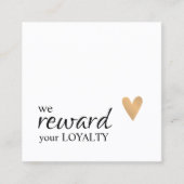 クモダンリエレガントンロイヤルトクーポン美しいサロン ロイヤリティカード (正面)