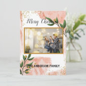 クモダンリミニマルスマス田舎数々のの写真 シーズンカード (スタンド正面)