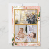 クモダンリミニマルスマス田舎数々のの写真 シーズンカード (裏面)