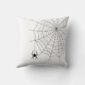 クモミニマルの巣とつるクモのハロウィン クッション (裏面)