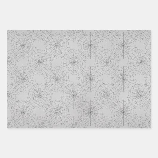 クモ不気味の巣 ラッピングペーパーシート (正面)