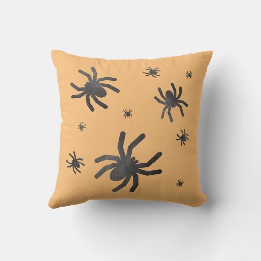 クモ不気味類 クッション (裏面)