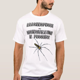 クモ恐怖症 ~脱感作Tシャツ Tシャツ