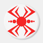 クモ日本の類 マグネット (正面)