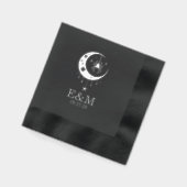 クモ結婚月 箔ナプキン (左)