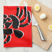 クモ キッチンタオル (四つ折り)