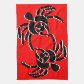 クモ キッチンタオル (縦)