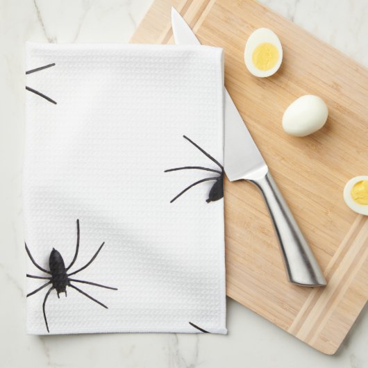 クモ キッチンタオル (四つ折り)