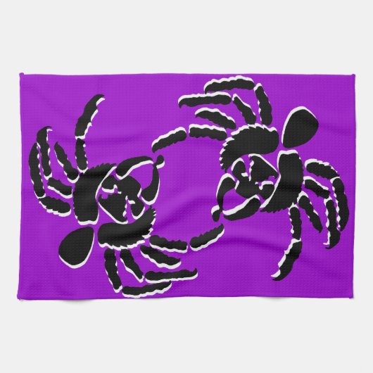 クモ キッチンタオル (横)