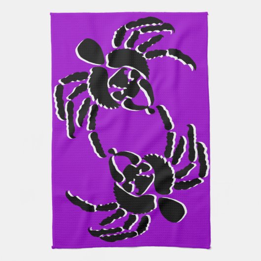 クモ キッチンタオル (縦)