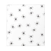 クモ ノートパッド (正面)