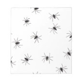 クモ ノートパッド (正面)