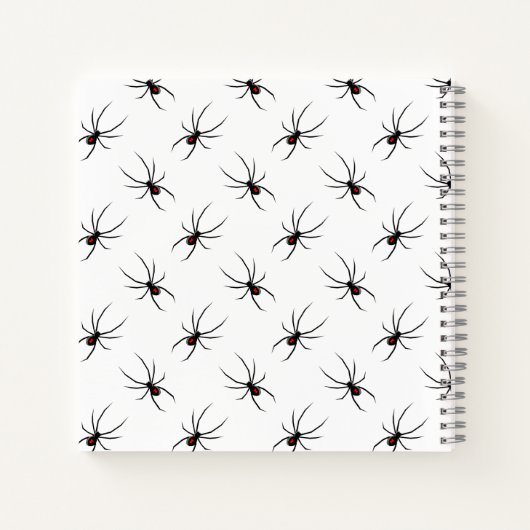 クモ ノートブック (裏面)