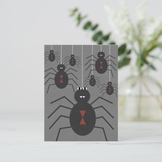 クモ ポストカード (スタンド正面)