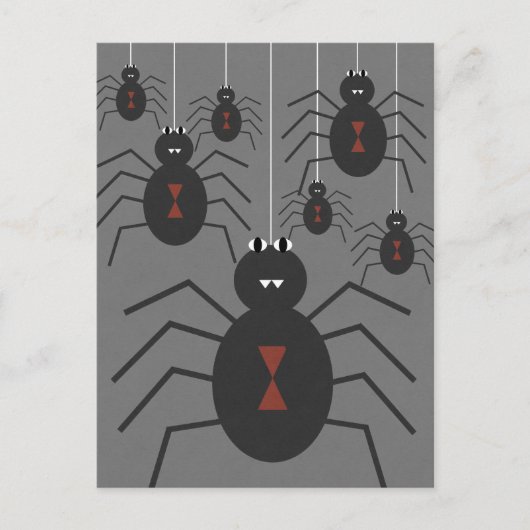 クモ ポストカード (正面)