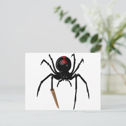 クモ ポストカード (スタンド正面)