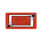 クモ ラベル (正面)