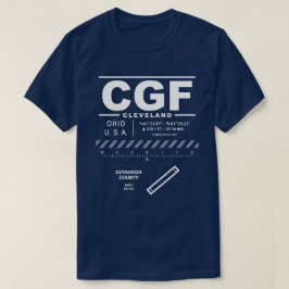 クヤホガカウンティエアポートCGF Tシャツ