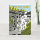 クヤホガバレーナショナルパークオハイオヴィンテージ カード (正面)