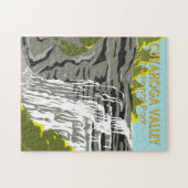 クヤホガバレーナショナルパークオハイオヴィンテージ ジグソーパズル (横)