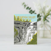 クヤホガバレーナショナルパークオハイオヴィンテージ ポストカード (スタンド正面)