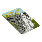 クヤホガバレーナショナルパークオハイオヴィンテージ マグネット (右側)