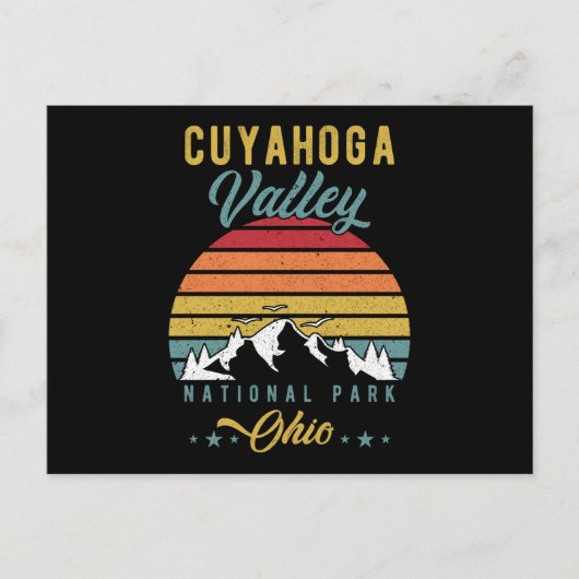 クヤホガバレーナショナルパークオハイオ ポストカード (正面)