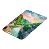 クヤホガバレー国立公園ウォーター絵画カラー マグネット (左側)