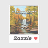 クヤホガバレー国立公園オハイオ・クリーブランド シール (シート)