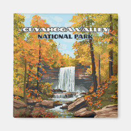 クヤホガバレー国立公園オハイオ・クリーブランド マグネット