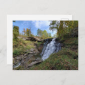 クヤホガバレー国立公園ブランディワイン秋, OH ポストカード (正面/裏面)