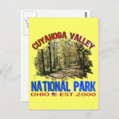 クヤホガバレー国立公園, オハイオ州 ポストカード (正面/裏面)