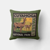 クヤホガバレー国立公園 |オハイオ クッション (裏面)
