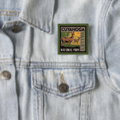 クヤホガバレー国立公園 |オハイオ 缶バッジ (インサイチュ)