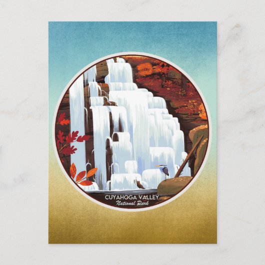 クヤホガバレー国立公園 ポストカード (正面)