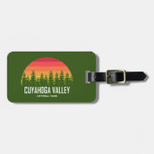 クヤホガバレー国立公園 ラゲッジタグ (正面横)